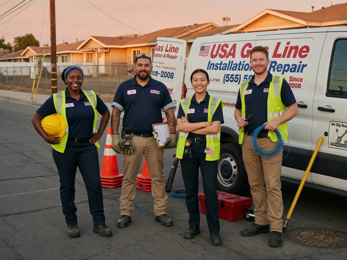 Gas Line Installation company in Mcnabb, IL